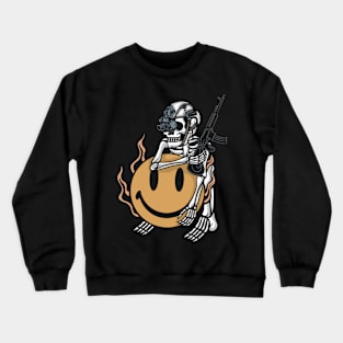 Smiley gun Crewneck Sweatshirt